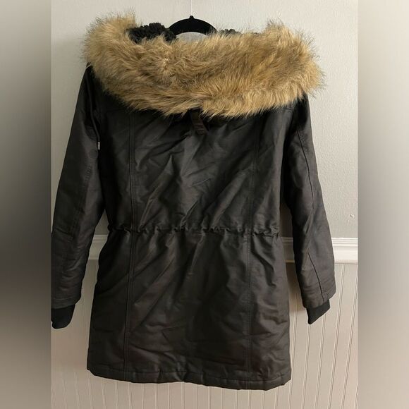 J. Crew Perfect Winter Parker Waterproof Primaloft Women's Size XS Petite Black - Picture 12 of 12